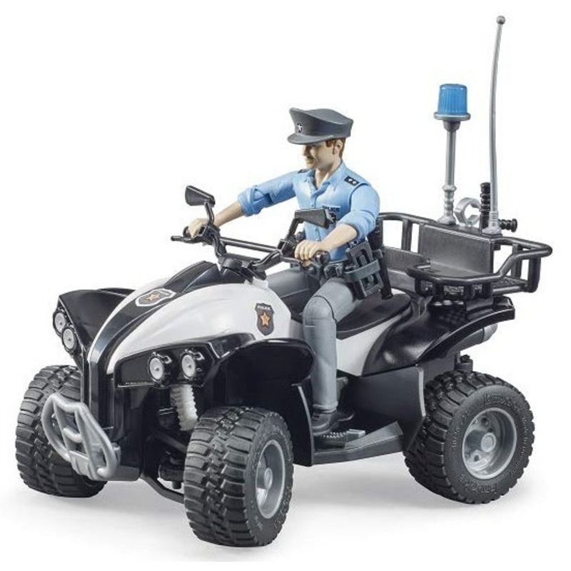 Police Quad with Police Officer