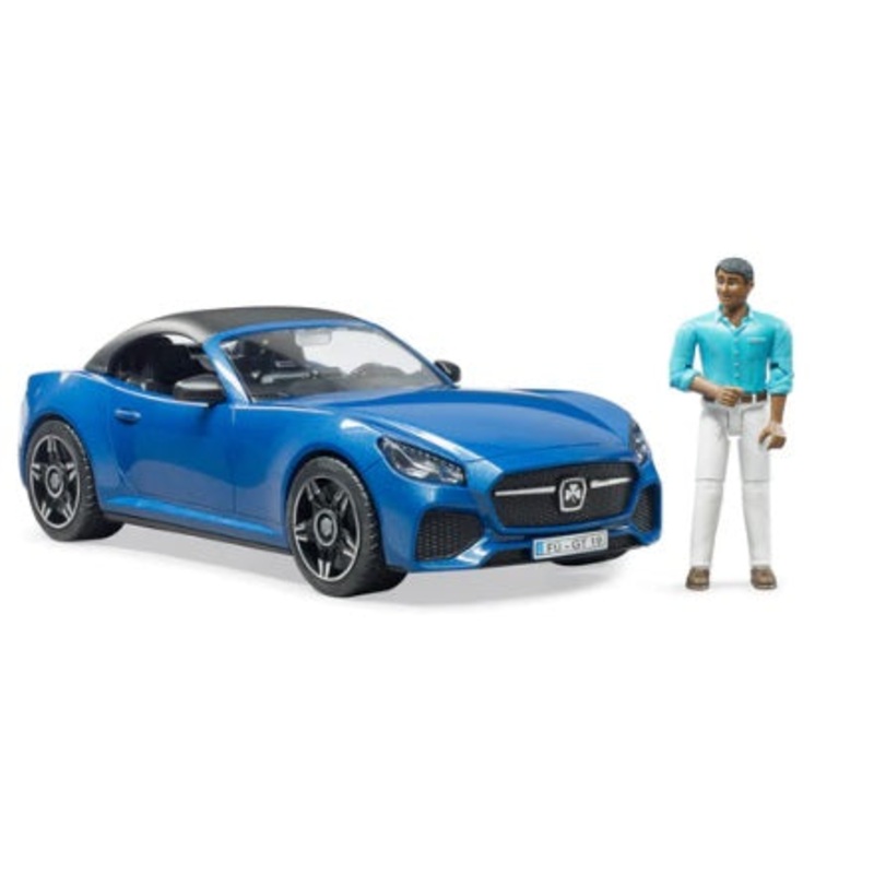 Roadster with Driver Blue