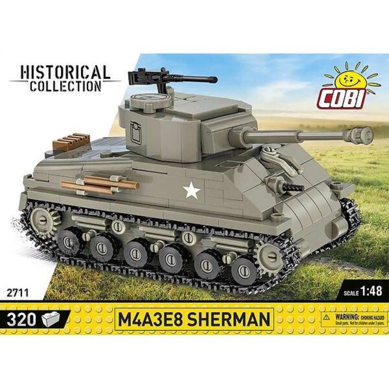 WWII M4A3E8 Sherman 320pc
