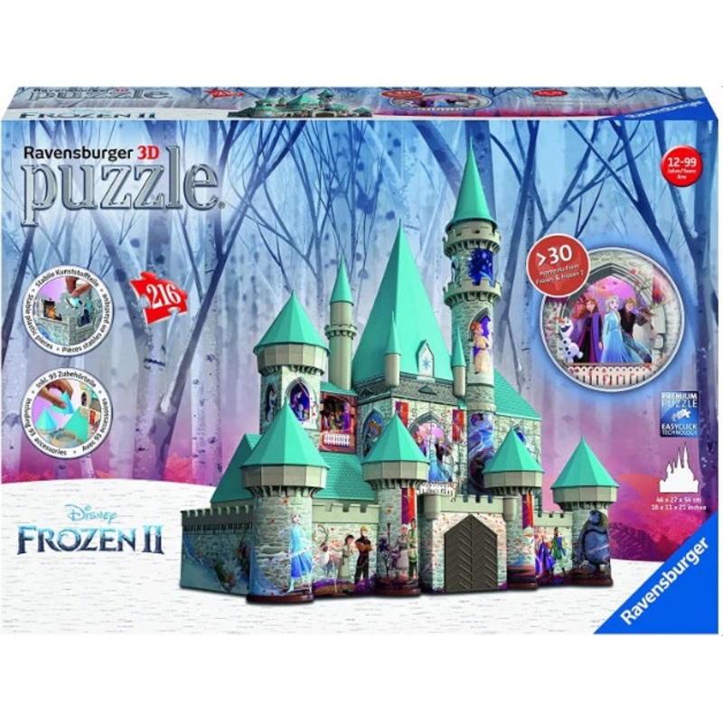 3D Frozen Castle 216pc Puzzle