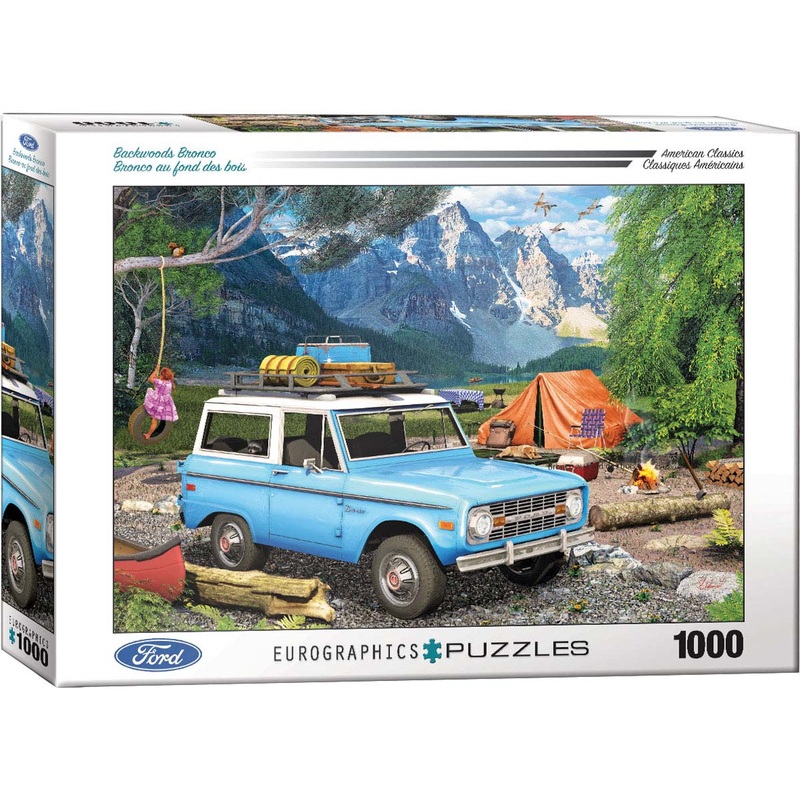 Backwoods Bronco 1000pc Puzzle