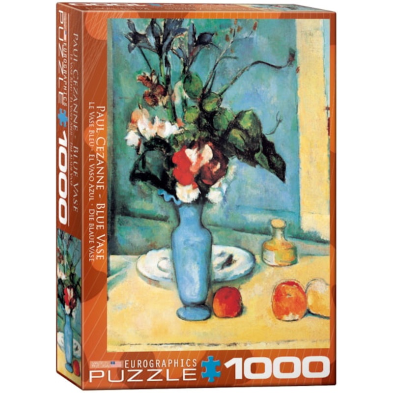 Blue Vase by Paul Cezanne 1000pc Puzzle
