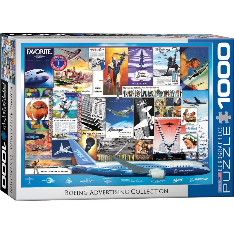 Boeing Advertising Collection 1000pc Puzzle