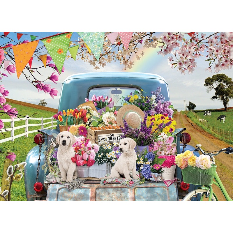 Country Road Tray Puzzle