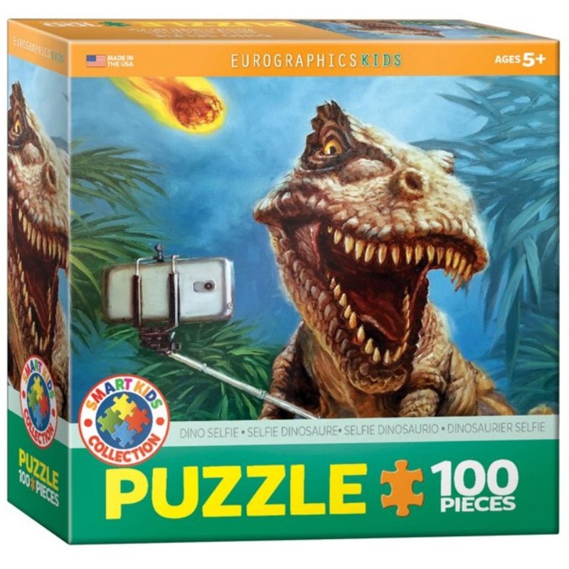 Dinosaur Selfie 100pc Puzzle