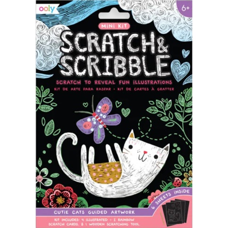 Mini Scratch & Scribble Cutie Cats