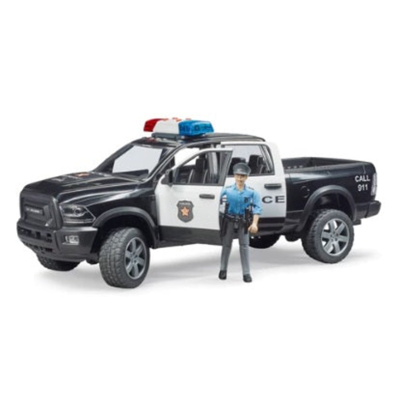 Police Ram 2500 with Policeman and Light & Sound Module