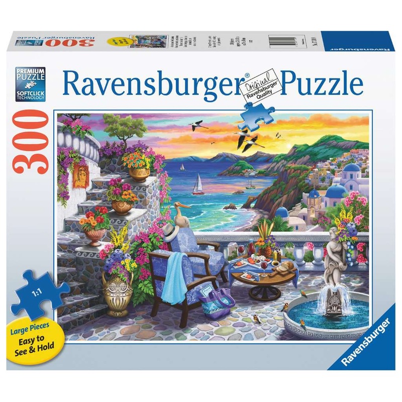 Santorini Sunset 300pc Puzzle