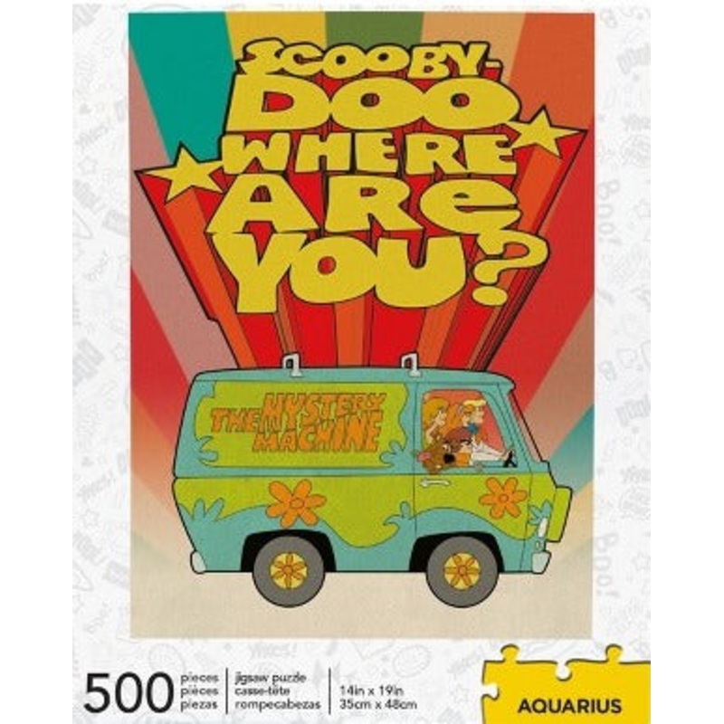 Scooby Doo Where Are You? 500pc Puzzle