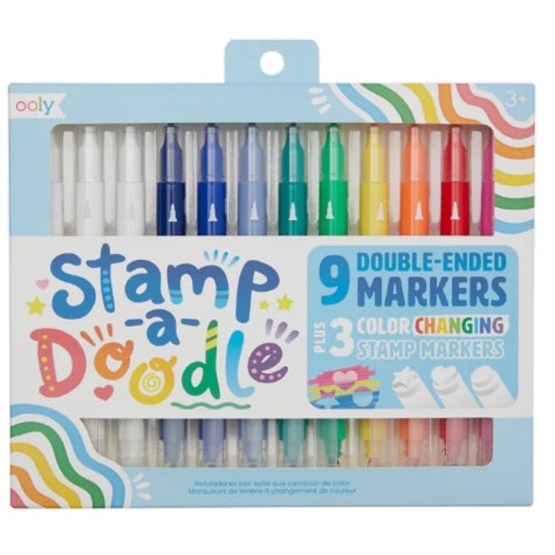 Stamp-a-Doodle Double Ended Markers (12)