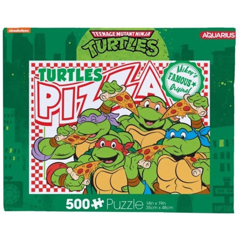 TMNT Pizza 500pc Puzzle