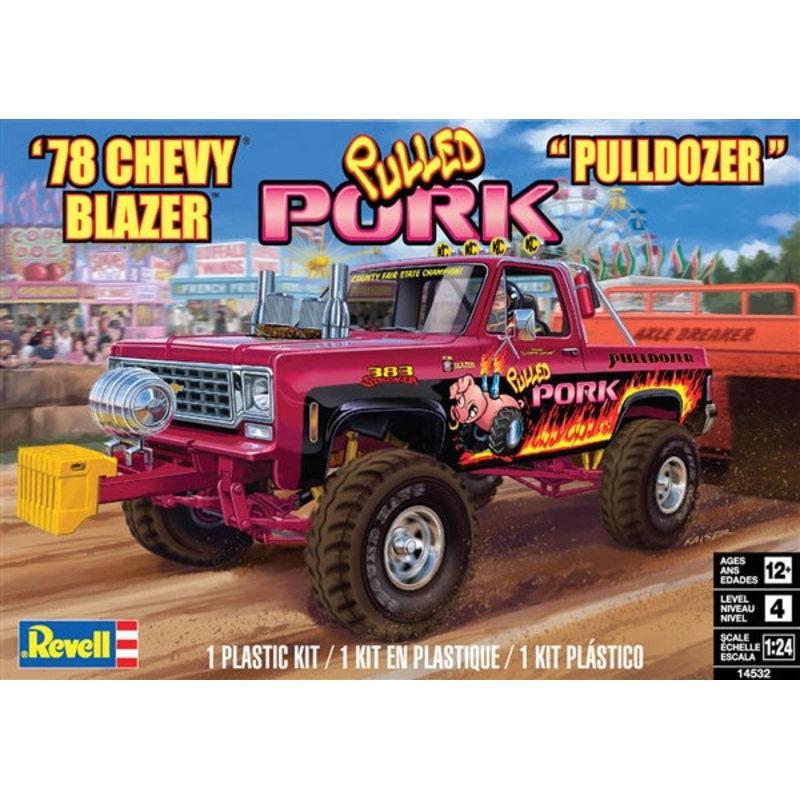1/24 1978 Chevy Blazer Pulled Pork Pulldozer