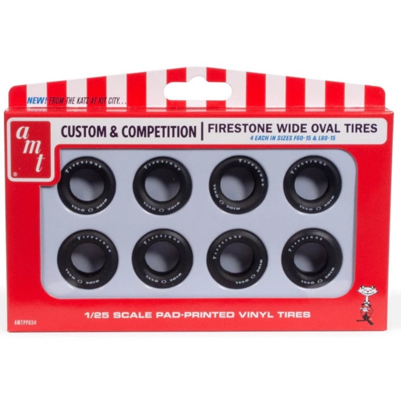 1/25 Firestone Wide Oval Tires