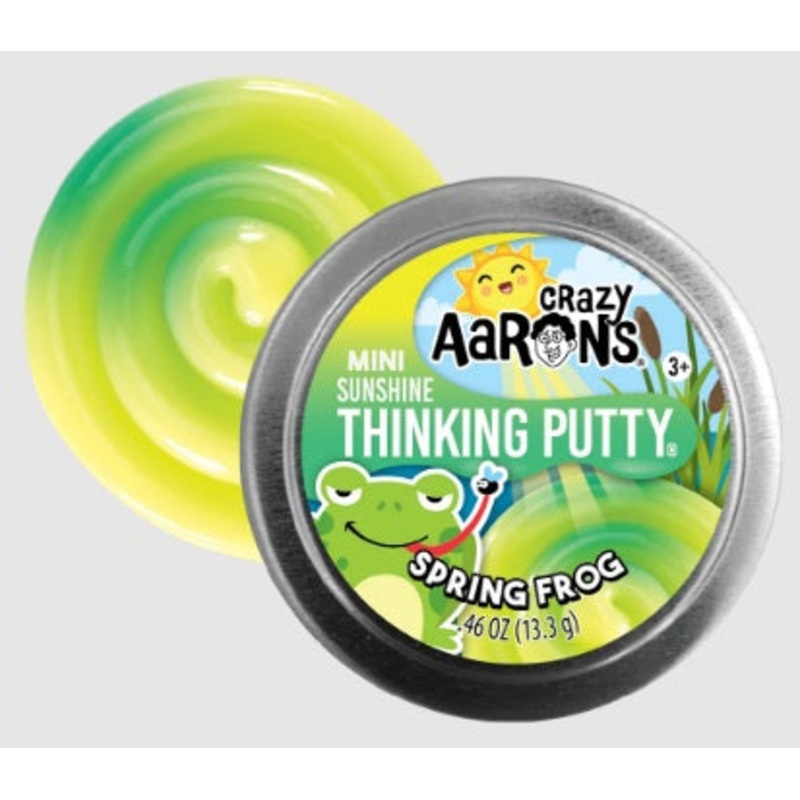 2" Spring Frog Sunshine Thinking Putty