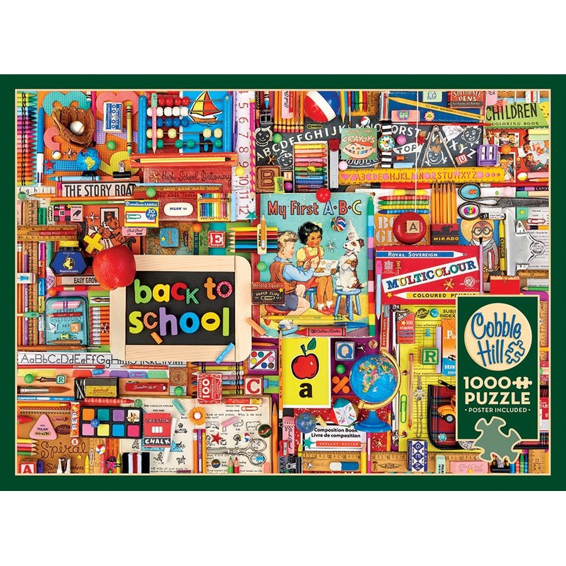 Back to School 1000pc Puzzle