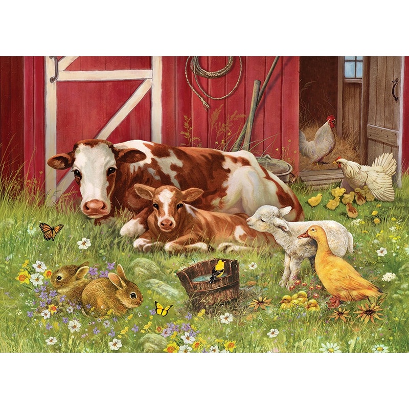 Barnyard Family 35pc Puzzle