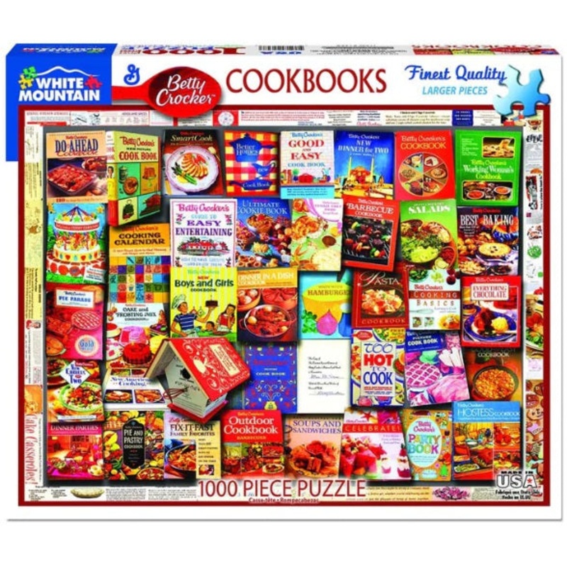 Betty Crocker Cookbooks 1000pc Puzzle
