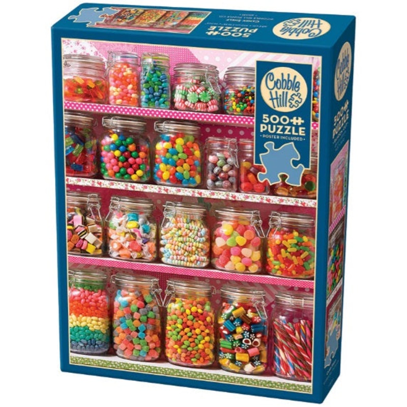 Candy Shelf 500pc Puzzle