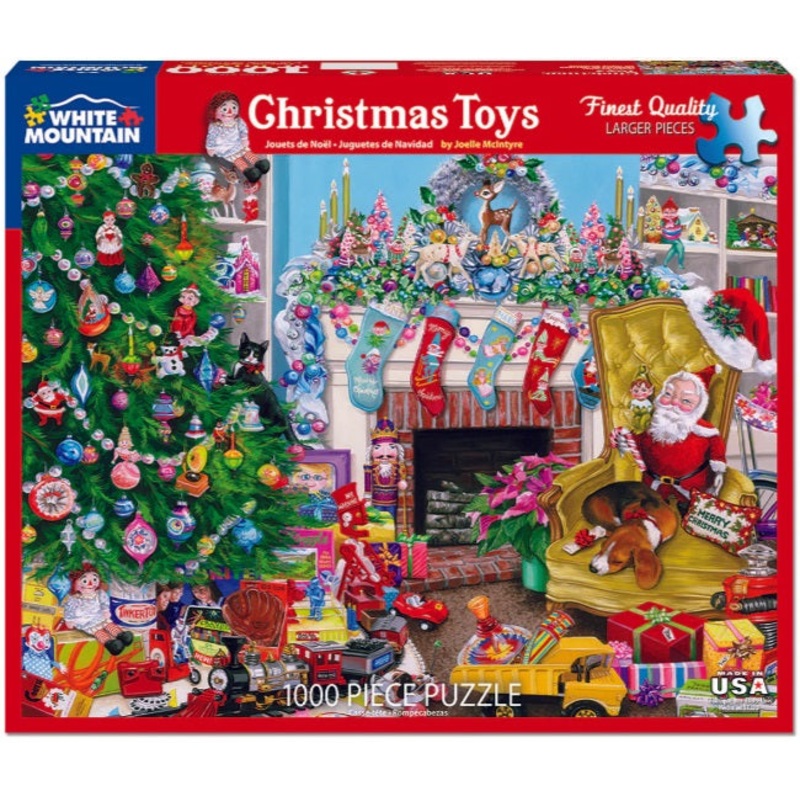 Christmas Toys 1000pc Puzzle