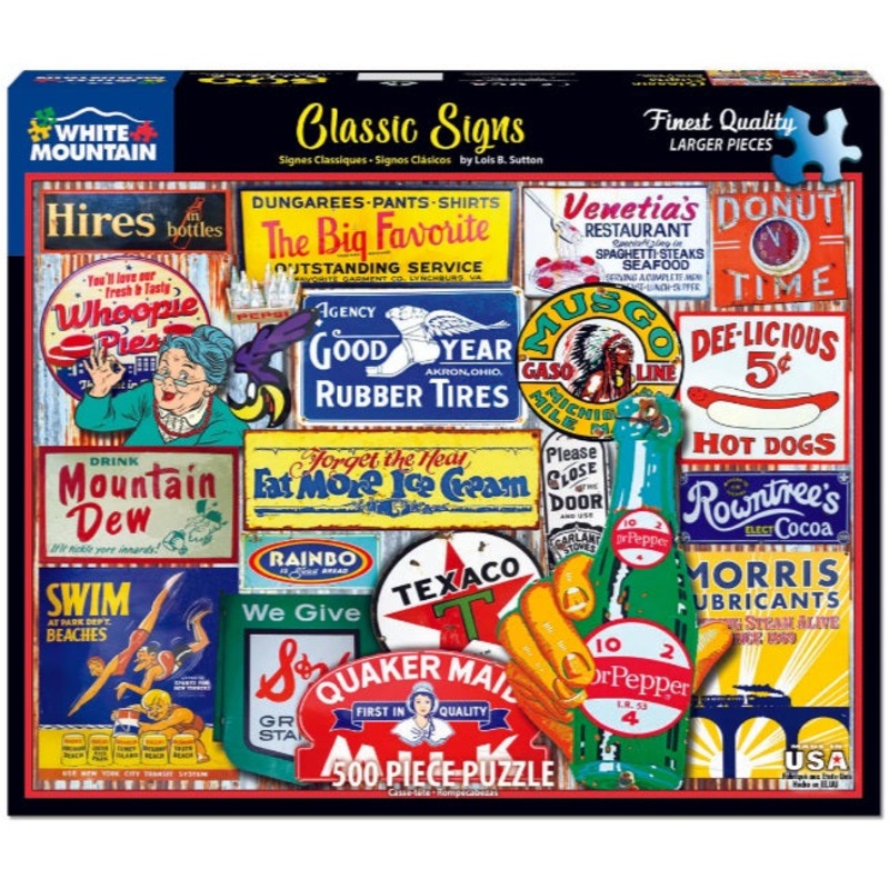 Classic Signs 500pc Puzzle