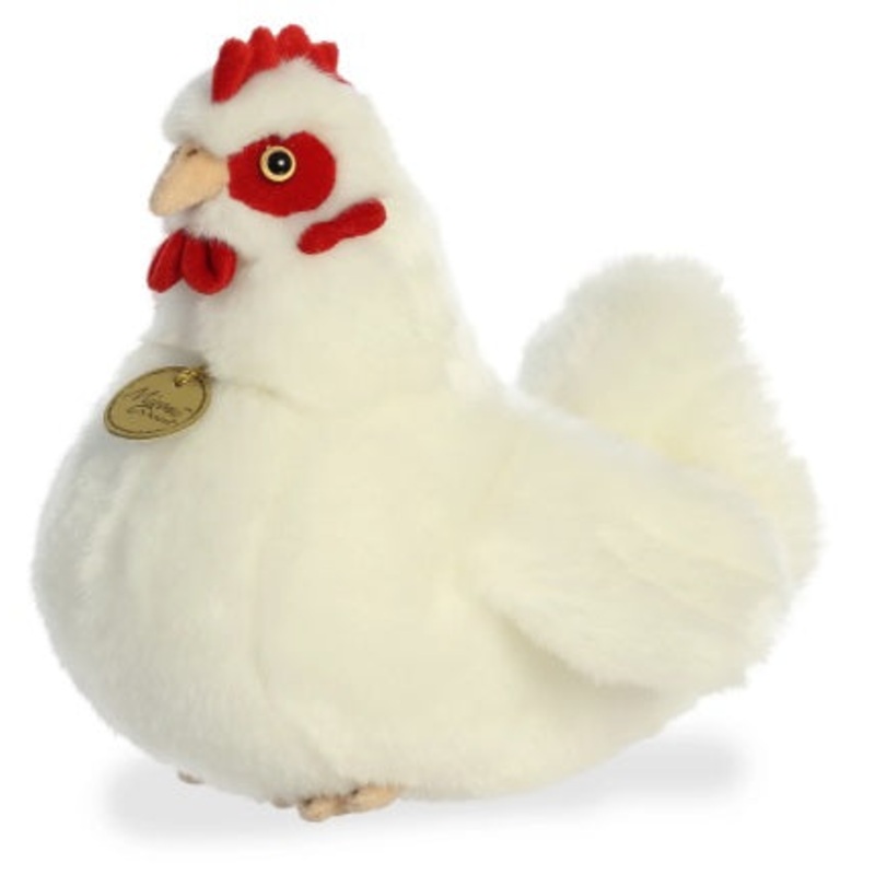 Miyoni - 9" White Hen