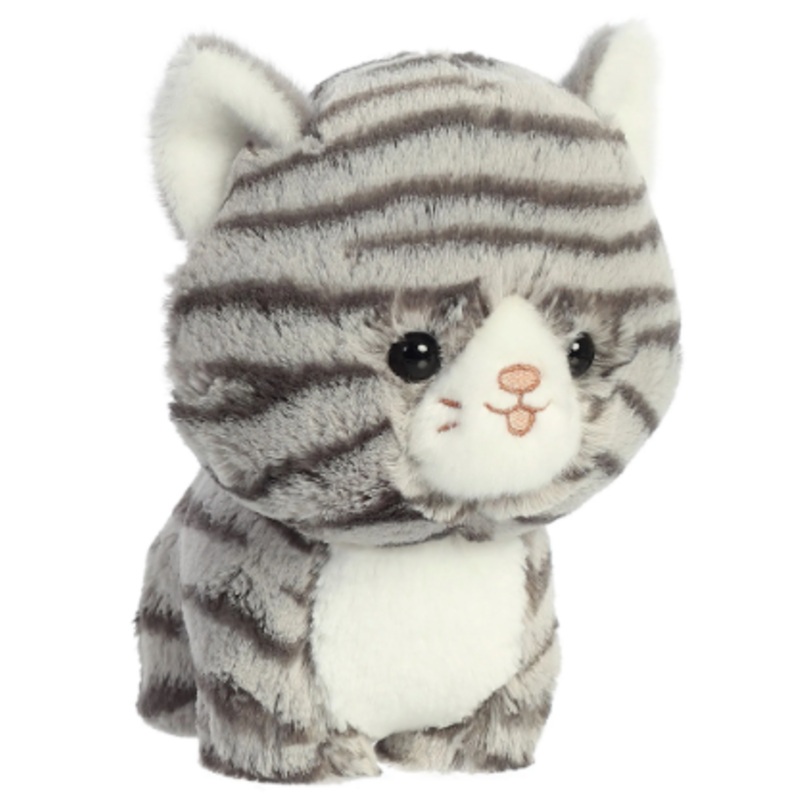 Teddy Pets - 7" Grey Tabby