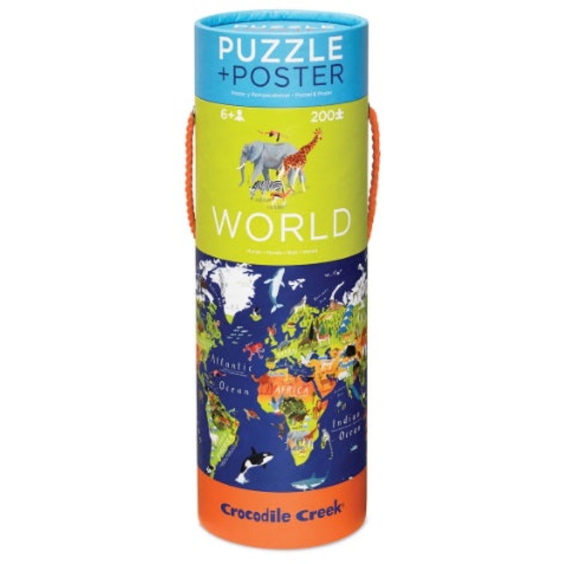 World Animals 200pc Puzzle