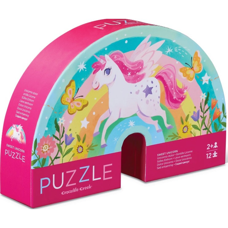 12pc Puzzle Sweet Unicorn