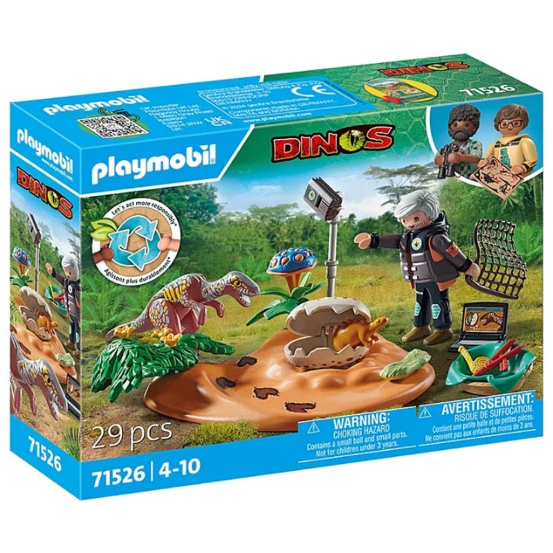 Dinos Stegosaurus Nest with Egg Thief