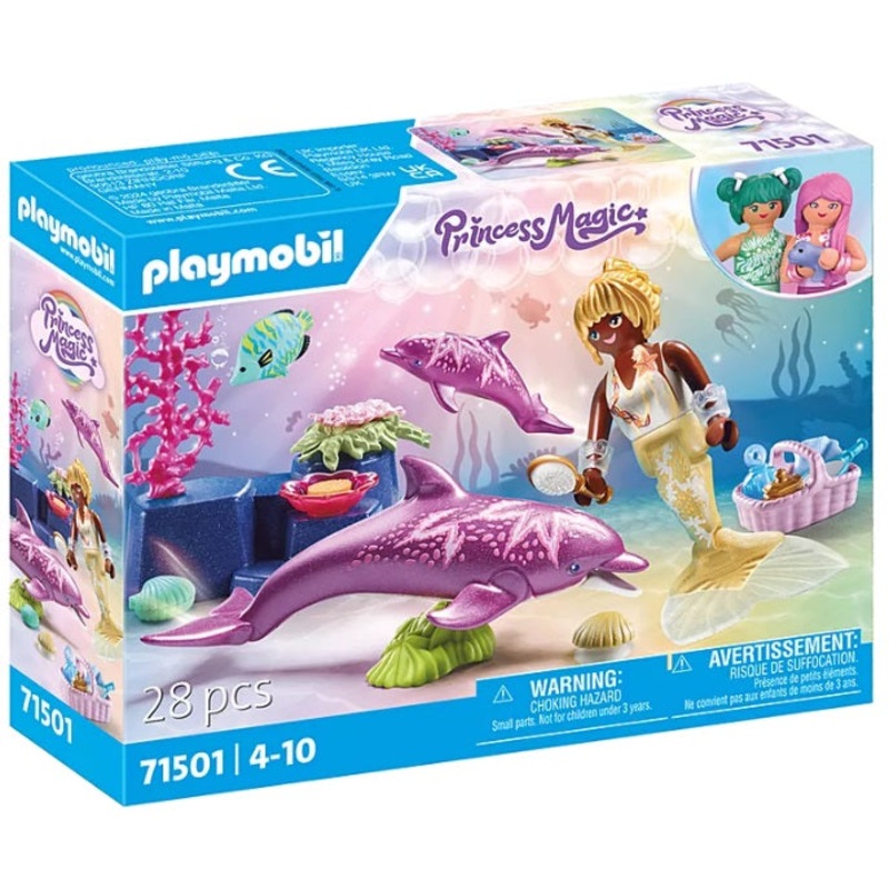 Princess Magic Mermaid with Dolphins