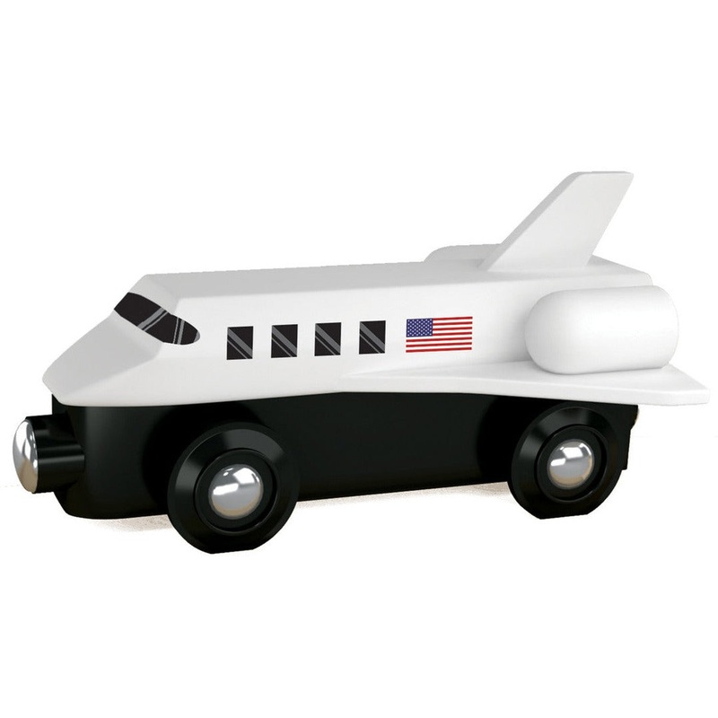 Space Shuttle Wooden Trains