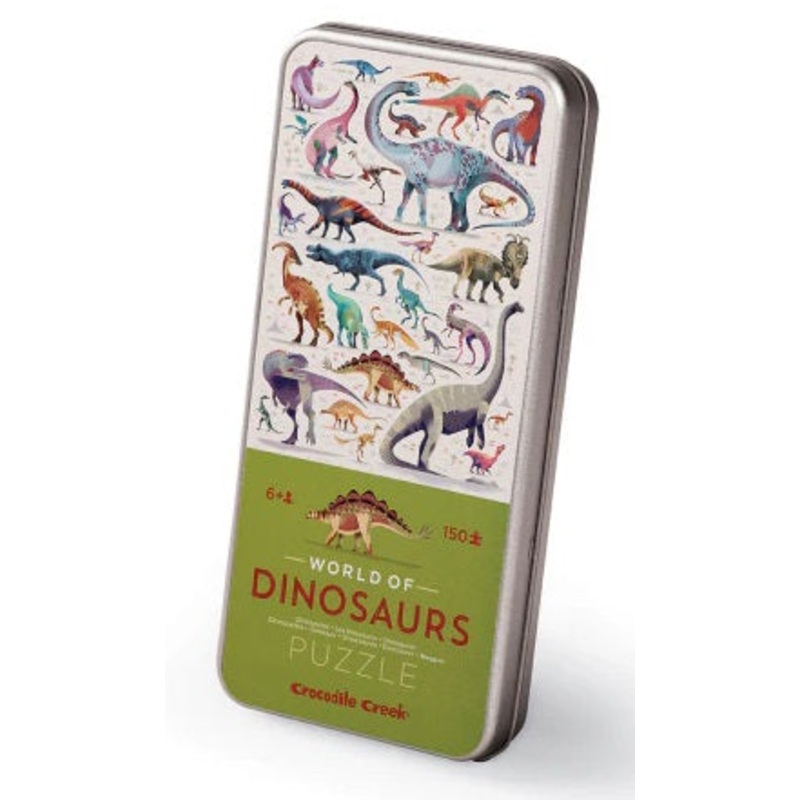 World of Dinosaurs 150pc Puzzle Tin