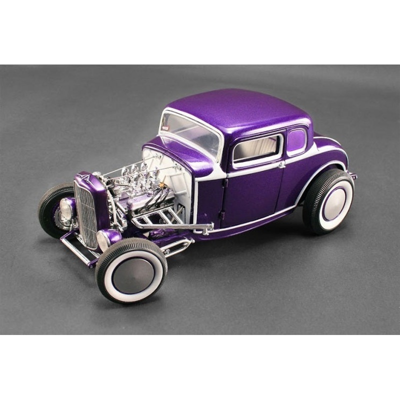 1/18 1932 Ford Five Window Coupe Purple Release #4 Grand National Deuce Series