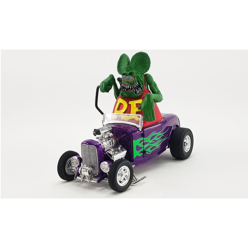 1/18 1932 FordBlown Hot Rod Roadster Rat Fink