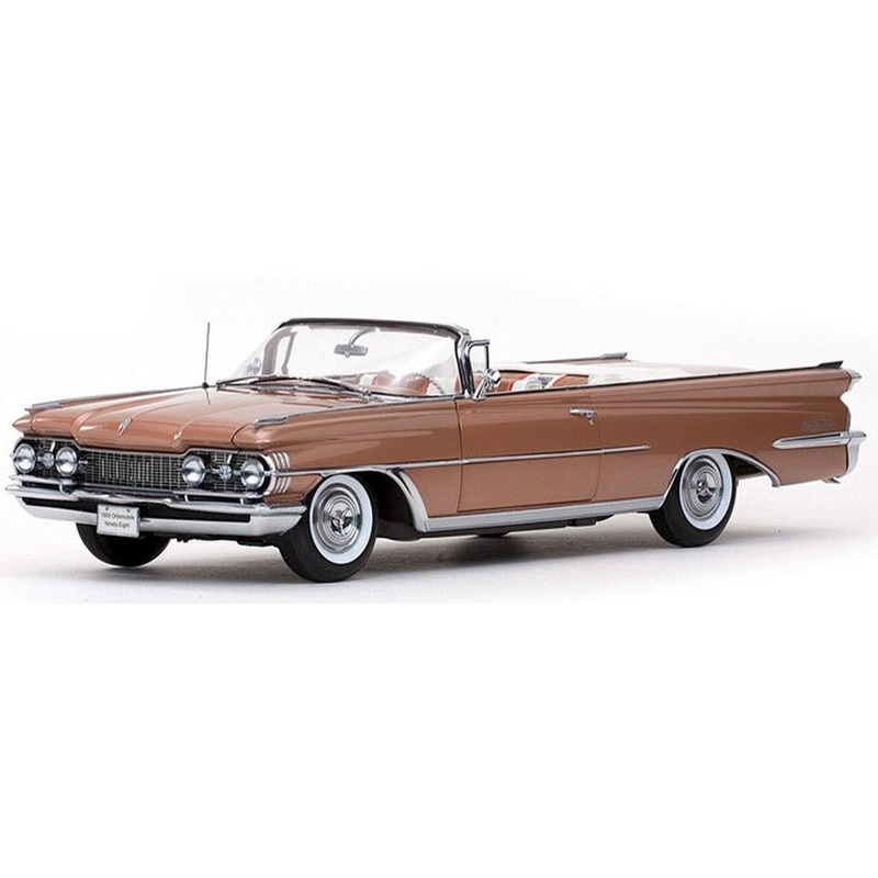 1/18 1959 Oldsmobile "98" Open Convertible Bronze Mist