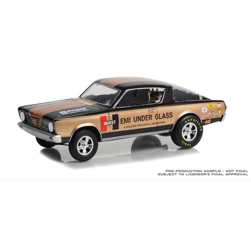 1/18 1966 Plymouth Barracuda Hurst HEMI Under Glass