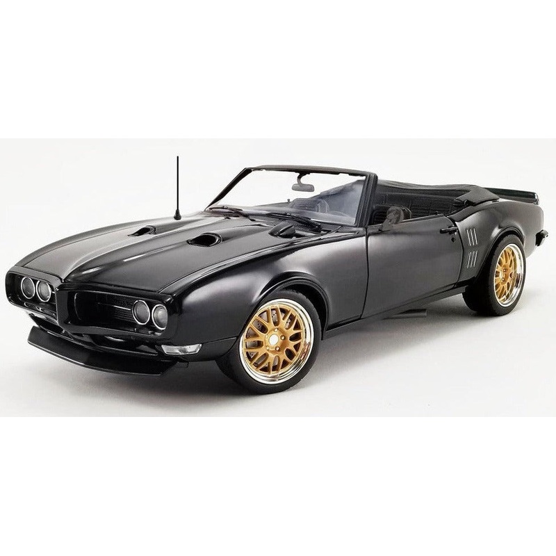 1/18 1968 Pontiac Firebird Convertible "Restomod" Black