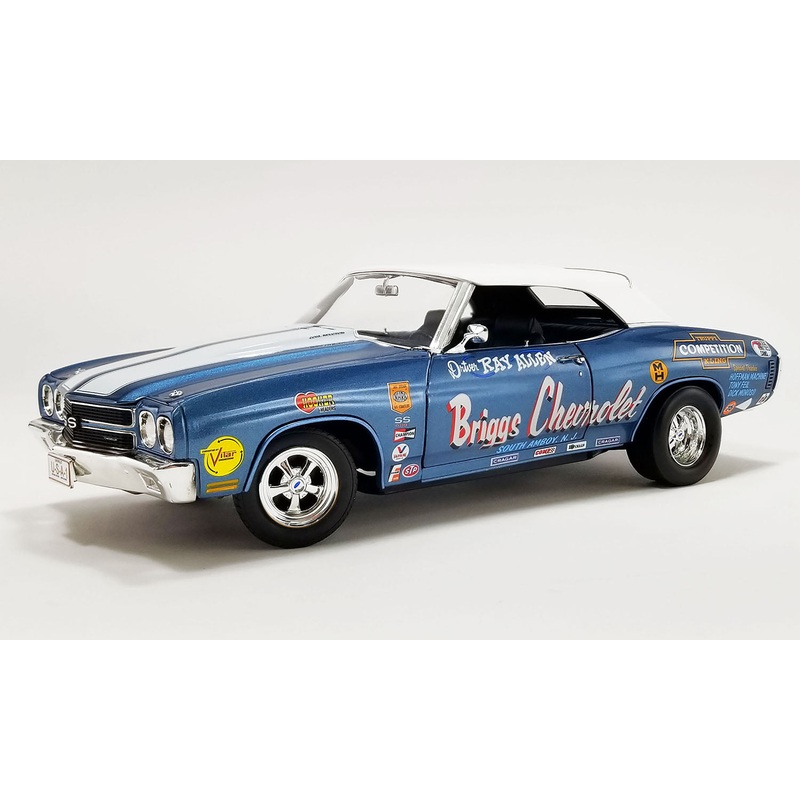 1/18 1970 Chevrolet Chevelle Convertible "Briggs Chevrolet" Drag Car