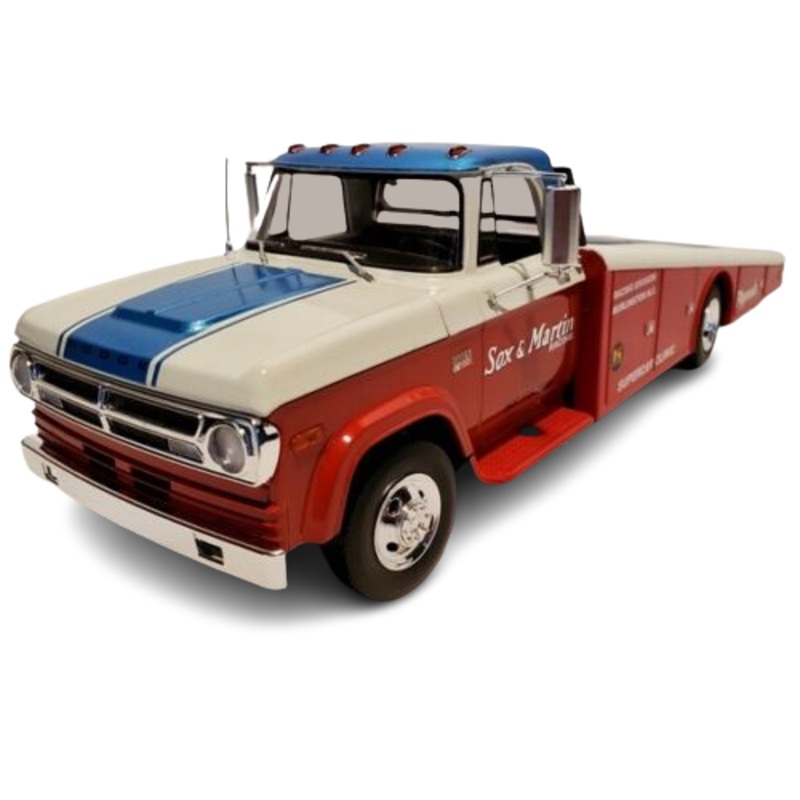 1/18 1970 Dodge D300 Sox & Martin Ramp Truck