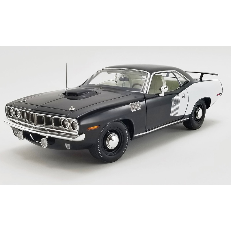 1/18 1971 Plymouth Hemi Barracuda Black