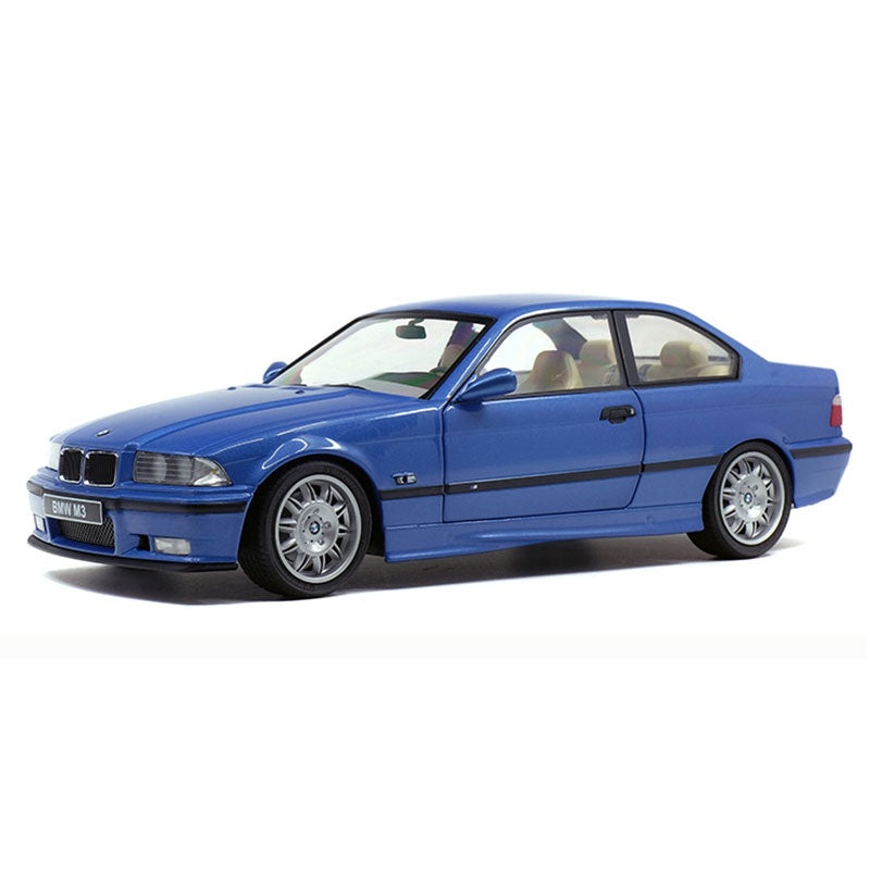 1/18 1990 BMW E36 Coupe M3 in Blue with Decal Kit