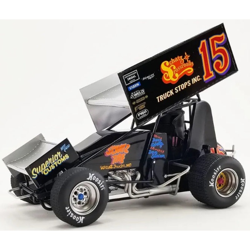 1/18 1994 #15 Schatz Family Crossroad Truck Stops Sprint Car Donny Schatz - First 410 Sprint Win!