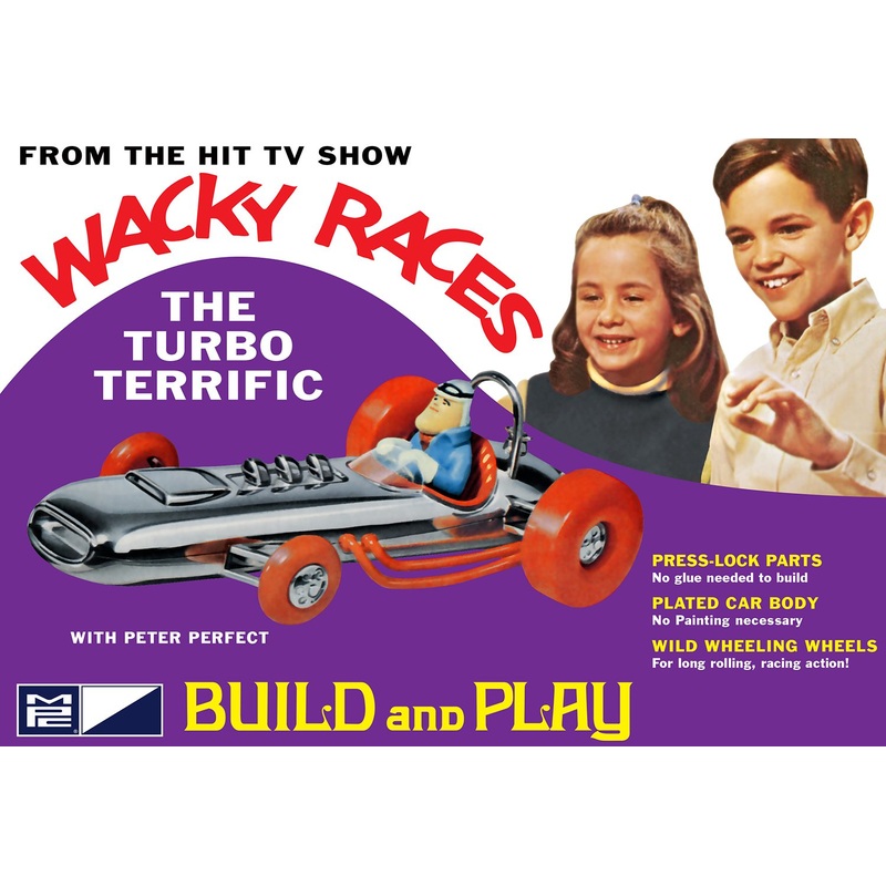 1/32 Wacky Races Turbo Terrific SNAP