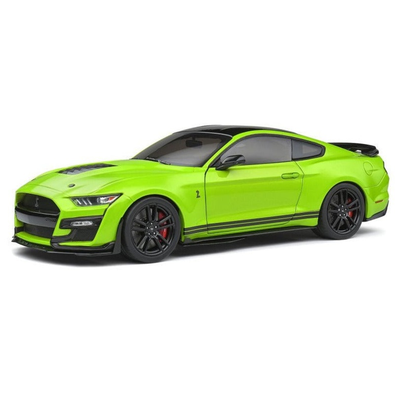 1/18 2020 Ford Mustang Shelby GT500, Grabber Lime Green