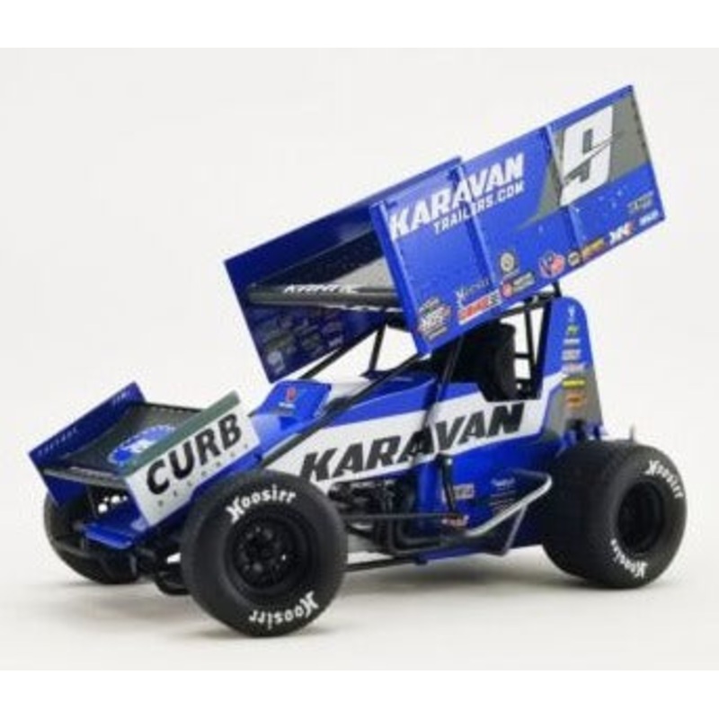 1/18 2021 #9 Karavan Sprint Car Kasey Kahne "Karavan Trailers"