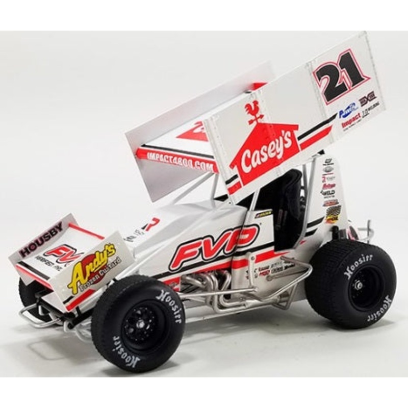 1/18 2022 #21 Casey's General Store Sprint Car - Brian Brown