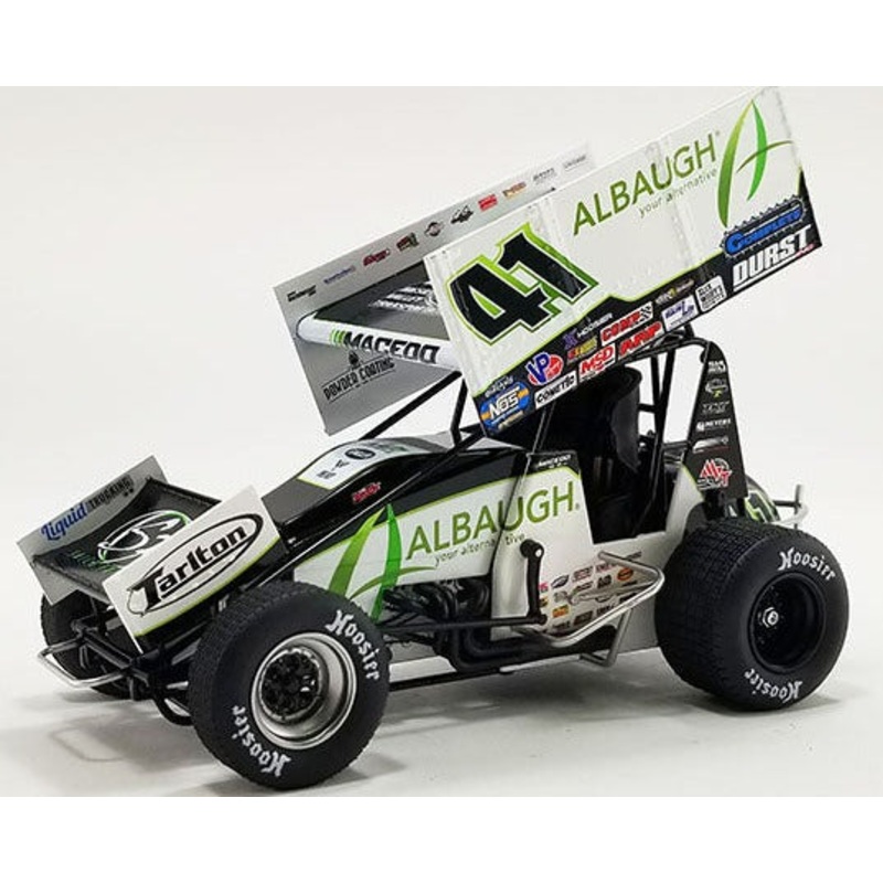 1/18 2022 #41 Albaugh/MVT Sprint Car - Carson Macedo