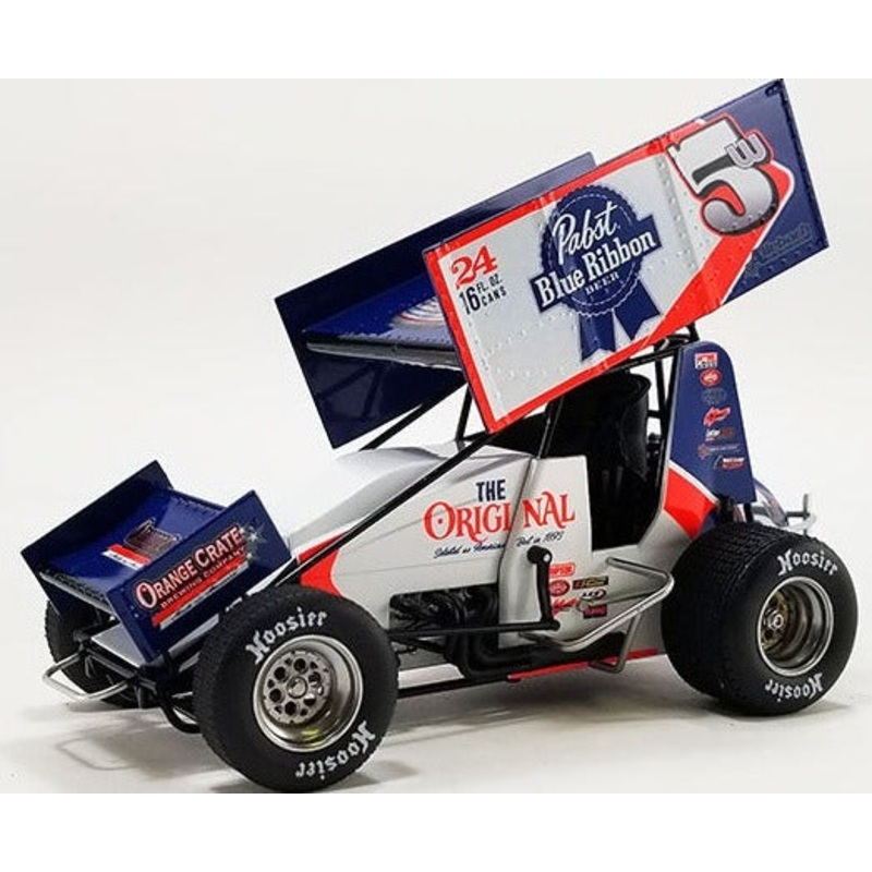 1/18 2022 #5w Pabst Sprint Car Lucas Wolfe