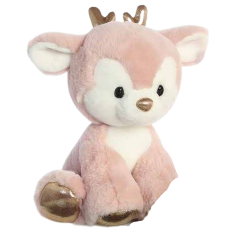 13" Dashing Reindeer Pink