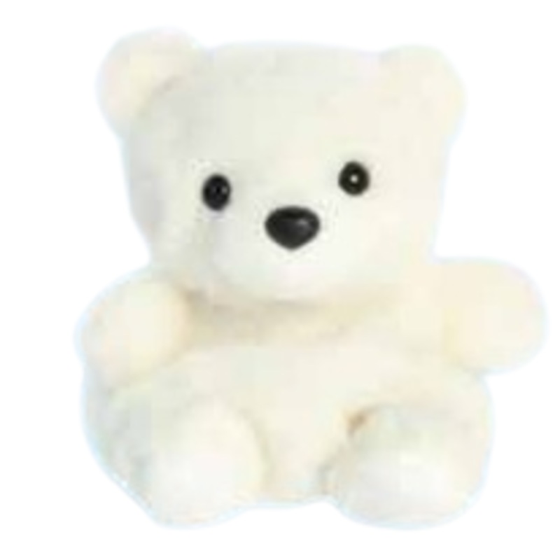 5" Puck Polar Bear Palm Pals